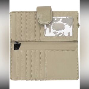 LAST ONE Mundi Slim Leather Bifold Wallet